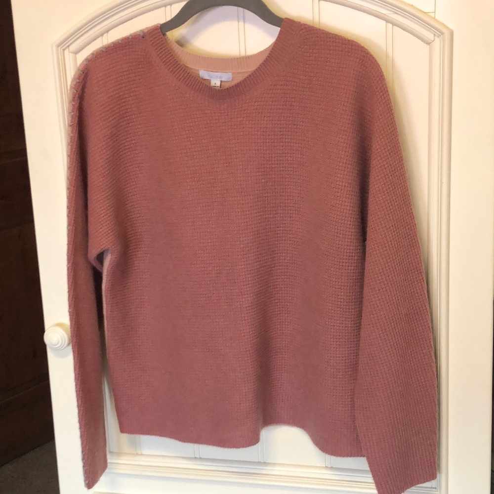 Calme Jonny Was color block sweater
